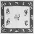 thumbnail image 1 of Ahgly Company Machine Washable Indoor Square Southwestern Gray Country Area Rugs, 5' Square, 1 of 1