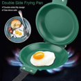 thumbnail image 2 of Double Sided Frying Pan Non-stick Ceramic Flip Frying Pan Pancake Maker Household, 2 of 5