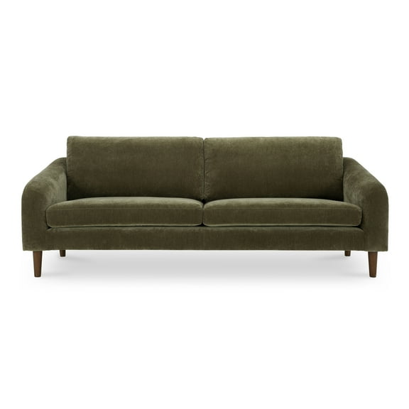 Moe's Home Collection Quinn Sofa Cedar Green Fabric Sofas