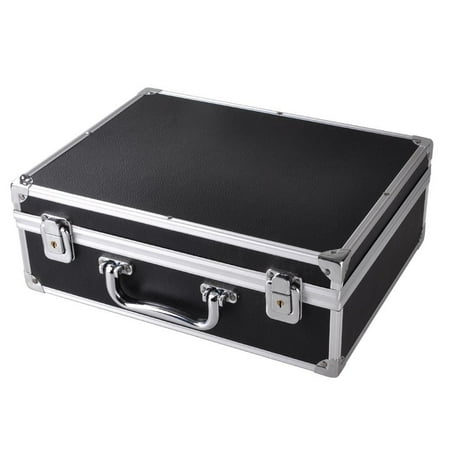 Tattoo Supplies Magnum Professional Tattoo Kit Case W/ Lock Key Aluminum Carry Storage Supply Bag Potable 12.6x9.8x 4.6