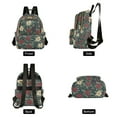 thumbnail image 4 of FORMRS Mini Backpack Purse for Women Travel Daypack Casual Shoulder Bag, Christmas Holly Leaves, 4 of 7