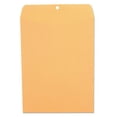 thumbnail image 2 of Kraft Clasp Envelope, #90, Square Flap, Clasp/gummed Closure, 9 X 12, Brown Kraft, 100/box | Bundle of 10 Boxes, 2 of 3