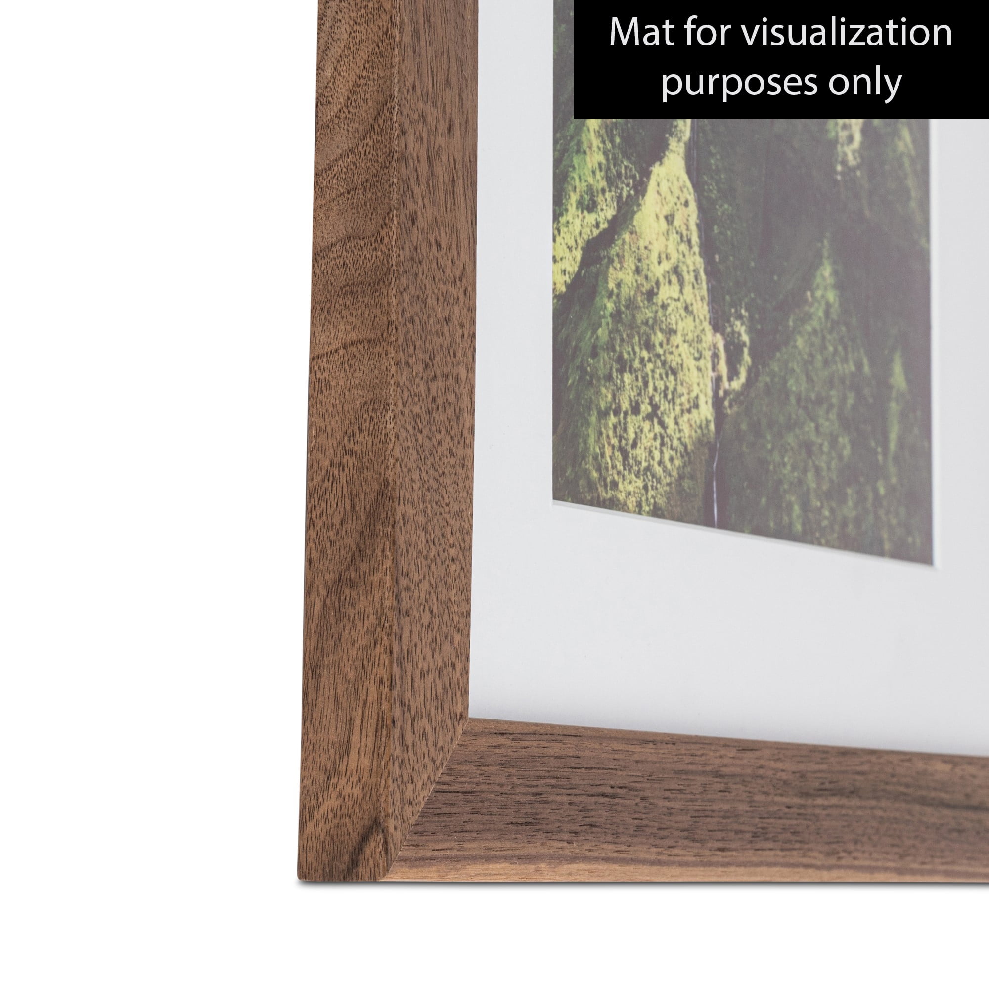 ArtToFrames 24x30 inch Red Oak Picture Frame, This Brown Wood Poster Frame Is Great for Your Art or Photos, Comes with 060 Plexi Glass (4846), Size