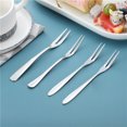 thumbnail image 2 of BEADCEST 5 Pcs Fourchette au Design Simple Couverts pour Enfants Fourchettes en Acier Inoxydable 304, 2 of 8