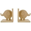 Beyond The Page MDF Elephant Bookends 2/Pkg-5"X5"X5"