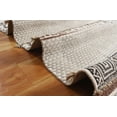thumbnail image 5 of Casavani Vintage Area Kilim Gray Rugs Natural Fiber Cotton Durries 6x12 Feet, 5 of 5