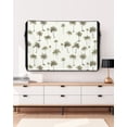 thumbnail image 3 of Outdoor TV Cover 52 to 55 Inch Weatherproof, Tropical Palm Trees Floral Waterproof TV Screen Protector for Outside Decor with Zipper and Pocket 52"L x 30"H , Vintage Summer Beach Trees, 3 of 7