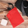thumbnail image 2 of PALTERWEAR Drawstring Bag with Toggle - Nylon Cinch and Ditty Pouch (Red, 9 x 12 Inch), 2 of 7