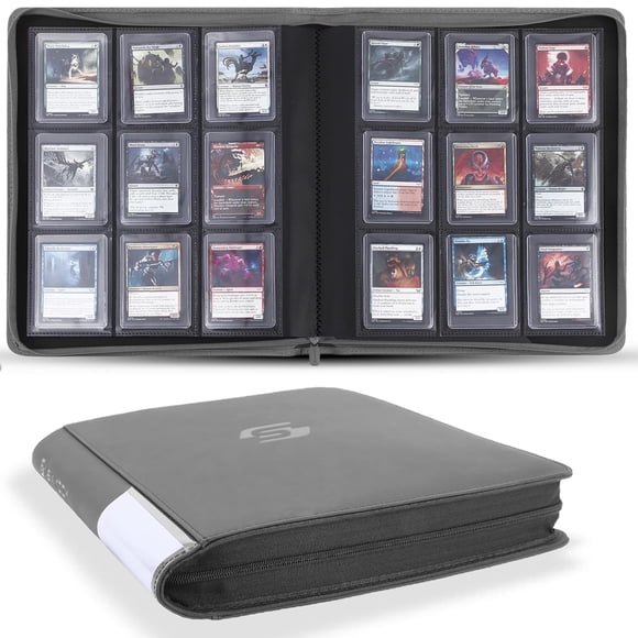 Carpeta para cartas Snewkcdy Top Loader de 9 bolsillos y 360 cartas