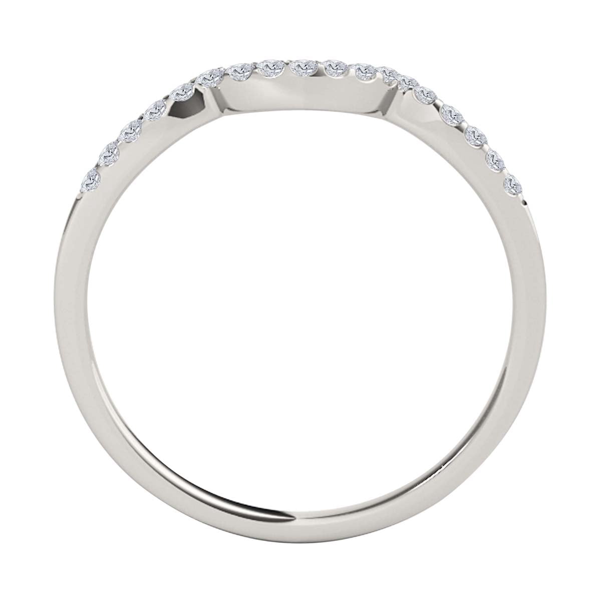 Mauli Jewels Engagement Rings for Women 3/4 Carat Halo Daimond Engagement Flower Shape Bridal Set Prong-Setting 14K Solid White Gold