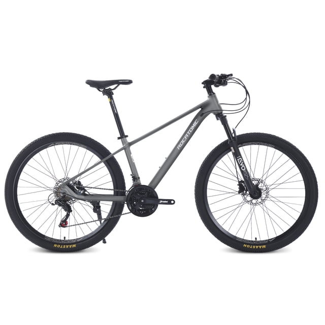 Bicicleta de Montaña Rocatomic Hyper R27.5 21v Shimano Frenos de Disco Hidráulicos X-Spark Plateado