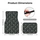 thumbnail image 5 of Balery Gold Snowflake Christmas Tree Juego de 4 Alfombrillas para Auto, Revestimientos de Caucho Resistente, Diseño Antideslizante, 5 of 7