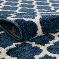 thumbnail image 5 of Rugs.com Lattice Collection Rug – 6 Ft Round Dark Blue Medium Rug Perfect For Kitchens, Dining Rooms, 5 of 7