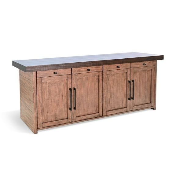 Sunny Designs Boise Server in Dark Brown Color