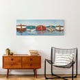 thumbnail image 4 of Creative Products Colorful Boats 36 x 12 Canvas Wall Art, 4 of 5
