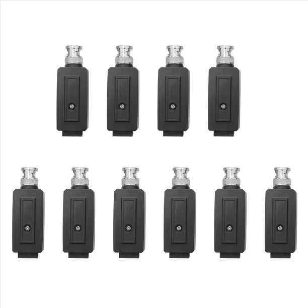 Transceptor Balun Video Activo Cat5 UTP RJ45 BNC Coaxial de CCTV Camar 5Par