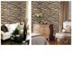 thumbnail image 3 of Pegatinas de pared Paneles de pared 3D Pegatinas de pared Calcomanías murales para dormitorio Sala de estar TV Pared, 3 of 5