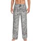 thumbnail image 1 of Fotbe Silver Glitter Pantalones de Pijama para Hombre, Pantalones de Dormir, Pantalones de Casa con Cintura Ajustable y Bolsillos-Medium, 1 of 6