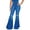 Blue, variant on Vedolay Trousers Plus Size Womens Elastic Waist Stretch Drawstring Casual Baggy Jeans with Pocket,Orange 3XL