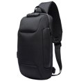 thumbnail image 1 of Coofit Men Sling Bag Theft-proof Waterproof Crossbody Backpack with USB Charging Port, 1 of 10