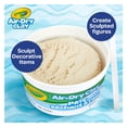 thumbnail image 2 of Crayola Air-Dry Clay 2.5 Lb Bucket, White, 2 of 7