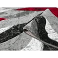 thumbnail image 5 of Modern Abstract Area Rug Hand Carved Contemporary Geometric Vibrant Colors Carpet for Living Room Bedroom Design PR1002, 5 of 8