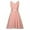 Pink, variant on Womens Wedding Guest Dress Short Sleeve High Low Cocktail Skater Dress A-line Floral Lace Dresses for Women Party Evening Graduation Party