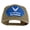 Khaki, variant on U.S. Air Force Veteran Blue Patched Solid Cotton Twill Mesh Prostyle Cap - Red OSFM