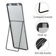 thumbnail image 5 of Full Length Mirror Floor Rectangle Black 64"x22", 5 of 5