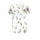 thumbnail image 4 of Camisetas de Manga Corta para las Mujeres a Cuadros Impreso Botón Casual Camiseta, Camisetas de Mujer Casual para Primavera Verano, 4 of 4