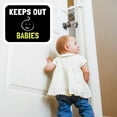 thumbnail image 3 of Door Buddy Child Proof Door Lock with Adjustable Strap, White, 3 of 9