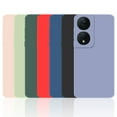 thumbnail image 3 of For Honor 90 Smart Case Honor 90 Smart Cover Soft Liquid Silicone Bumper Shield Protective Back Phone Cases Honor 90 Lite Funda BlackGreen For Honor 90, 3 of 6