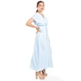 thumbnail image 2 of Maxi vestido de algodon Roman Fashion /Juvenil, 4365 (Azul cielo) azul cielo M, 2 of 5