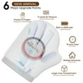 thumbnail image 4 of Dianli Electric Hand Massager Intelligent Hot Compress Acupoint Pressure Massage Portable Rechargeable Air Compression Therapy Device for Pain Relief Home Office, 4 of 9
