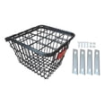 thumbnail image 1 of DYNWAVECA Bike Rear Basket Cargo Rack Sturdy Metal Havy Duty Basket Biking Rack Basket for Biking Travel Mountain Bikes With Accessories, 1 of 10