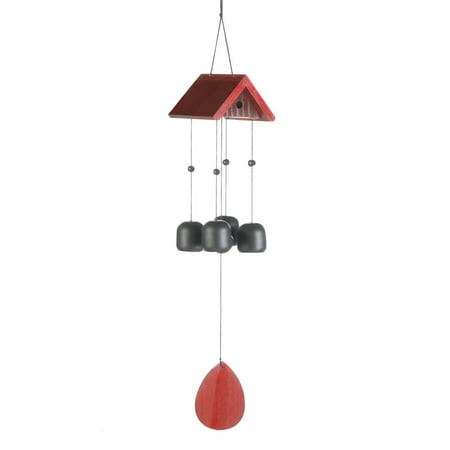 Wind Chime, Craft Birdhouse Roof Wind Chime String Cord Garden Decor
