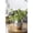 Silver + Aluminum1, variant on Decorative Round Tabletop Vase 13.5x13.5x11.5 Inch Modern Accent Decor for Home Indoor Display