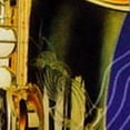 thumbnail image 2 of Saxophone and Notes Necktie Mens Tie, 2 of 3