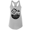 thumbnail image 1 of Gravity Outdoor Co. Yosemite Womens Camiseta Camiseta sin mangas - Logo negro - Gray Heather - M Gravity Outdoor Co. Camiseta sin mangas, 1 of 1