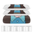 thumbnail image 3 of Life with Louie Hotel Collection Breathable Fabric Gentle Texture Practical Duvet Cover Sets with Hidden Zip, 3 of 5