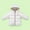 White, variant on ATOGUTA Kids Boys Girls Down Jacket Coat Warm Winter Coat Windproof Rain Jacket Snow Coat Pink, Size 6M-6