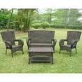thumbnail image 3 of International Caravan San Tropez Outdoor Seating Group-Color:Antique Pecan, 3 of 4