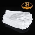 thumbnail image 4 of Guantes de algodón COYAHO blancos, 12 pares, para inspección de servicio, 4 of 7