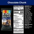 thumbnail image 2 of KIND Energy Gluten Free Peanut Butter Dark Chocolate Protein Snack Bars, 2.1 oz, 6 Count, Cardboard Box, 2 of 7