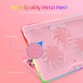 thumbnail image 4 of Pink Rgb Laptop Cooling Pad With 3 Quiet Led Fans And Touch Control For 15.6"-17" Laptop, Adjustable Comfortable Height Portable Cooler, Durable Pure Metal Panel (Pink), 4 of 9