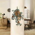 thumbnail image 2 of Door Head Blocking Decorative Fake Rose Vines Window Landscaping Simulation 23 Austin Roses Wall Hanging Flowers, 2 of 20
