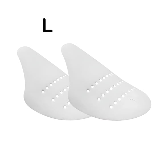 TELOLY 3 Pairs Shoe Creases Protector Toe Box 2.0 Upgraded Anti-Wrinkle Sport Shoe Creases, Soft Material Comfortable Shoe Inserts for Men and Women