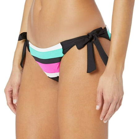 Trina Turk womens Tie-Side String Bikini Bottom  10  Black