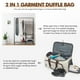 thumbnail image 5 of Bolsa de ropa S-ZONE Carry On de 50 litros para viajes para hombres y mujeres, 5 of 8