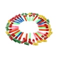 thumbnail image 4 of Weiweiguan 50 Pcs Souffleuse de Fête Fabricant de Bruit Sifflet Musical Souffleuses de Fête Cornets, 4 of 7